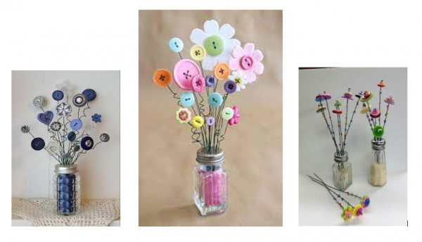 Image for event: Button Bouquets